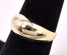 Amazing Dome Ring In 14K Yellow Gold