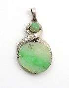 Lovely Carved Jade Pendant