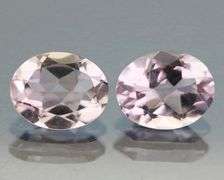 Gorgeous 4.84ct VVS Rose de Franc Amethyst pair