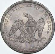 1861 Seated Liberty Dollar