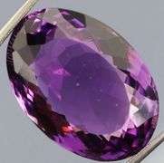 Magnificent 26.58ct deep violet Amethyst