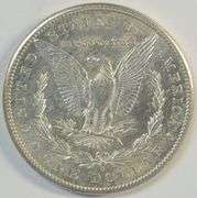 Real flashy virtual BU 1900-S Morgan Silver Dollar. Key date