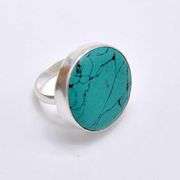 17 Ct Lab Created Turquoise Ring