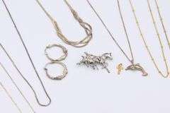 Group Lot of Vintage 925 Sterling Silver Miscellaneous Jewelry