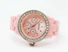Fancy Pink Geneva & Gemstone Watch