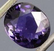 Premium! 1.31ct natural blue violet VS Iolite