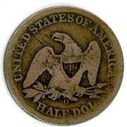 1859-O Liberty Seated Half Dollar