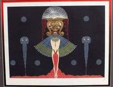 Very collectable original signed Erte