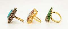 10 RINGS, 10 EARRINGS, 2 NECKLACES