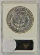 Nearly BU 1890-S Morgan Silver Dollar. ANACS AU58