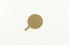14K Yellow Gold Chinese Buddha Vintage Buddhist Symbol Charm/Pendant