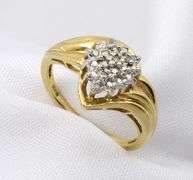 Sweet Sparkling Little Diamond Cluster