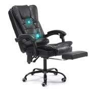Massage Reclining Office Chair Adjustable Height
