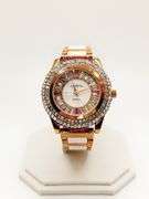 Gorgeous Ceramic and Gemstone Geneva Watch