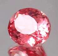 Beautiful 3.60 Carat Natural Padparadscha Sapphire Oval Cut Loose Gemstone