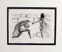 Rare limited edition Dali hand signed