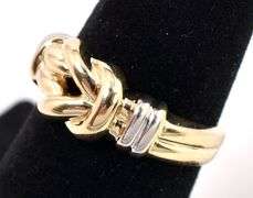 Admirable Knot Ring In 14K Yellow Gold