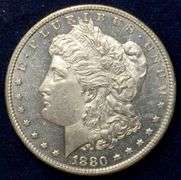 1880-S Morgan Silver Dollar