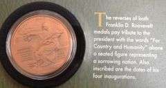 2014 FDR Coin & Chronicles Set.