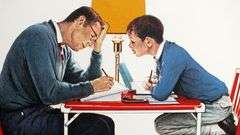 Extremely rare and collectable hand signed Norman Rockwell