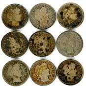 9 Different Barber Dimes