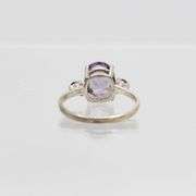 Breathtaking 4.5 Ct Russian Lab Alexandrite Ring