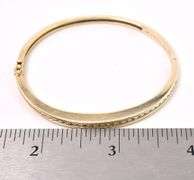 Gorgeous Diamond Cuff Bracelet In 14K Yellow Gold