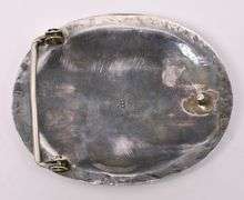 Coral and Turquoise Belt Buckle In Sterling Silver