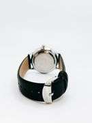 Classic Looking Everyday Men's Geneva Watch w/ Genuine Leather Band