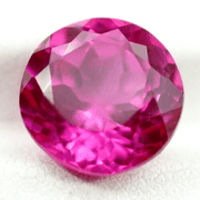 GORGEOUS CERTIFIED 6.30 CARAT NATURAL PINK SAPPHIRE ROUND CUT LOOSE GEMSTONE- AAA+