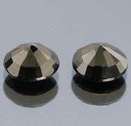 Elegant 8.80ct unheated black Spinel pair