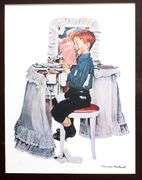 Serigraph collectable Norman Rockwell