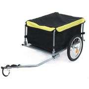 2-Wheels Trailer Heavy Duty Steel Storage Carrier Bike