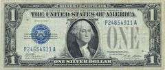 Series 1928 A Funnyback Silver Certificate
