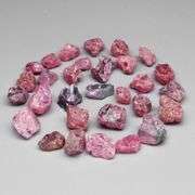 Untreated 41.74ct collectors uncut Ruby set