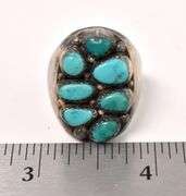 Turquoise Ring In Sterling Silver