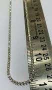 GORGEOUS 18KT SOLID WHITE GOLD 6.00 CARAT DIAMOND TENNIS NECKLACE
