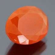 Rich blood orange 6.03ct Mexican Fire Opal