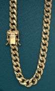 7MM 14K GOLD MIAMI CUBAN LINK CHAIN