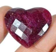 HUGE 30.00 CARAT NATURAL RUBY HEART CUT LOOSE GEMSTONE