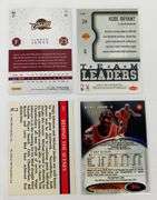 4 Basketball Cards, All Greats