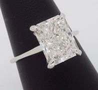 3.00CT Radiant Cut Diamond Engagement Ring