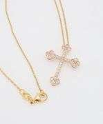 Diamond Cross by EFFY in 14k Rose Gold
