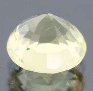 Awesome 3.34ct unheated yellow Feldspar solitaire