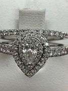 CERTIFIED BRAND NEW 14K WHITE GOLD AND DIAMOND WEDDING SET