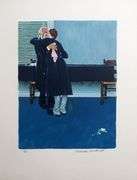 Extremely rare and collectable hand signed Norman Rockwell