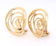 14kt Yellow Gold Clip on Earrings