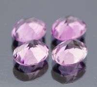 Glittering 9.38ct 10x8mm real Bolivian Amethyst set
