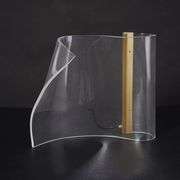 Glowing Sculptural Table Lamp: Dynamic Ambiance