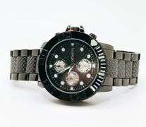 Men's Chronograph SS Geneva Watch